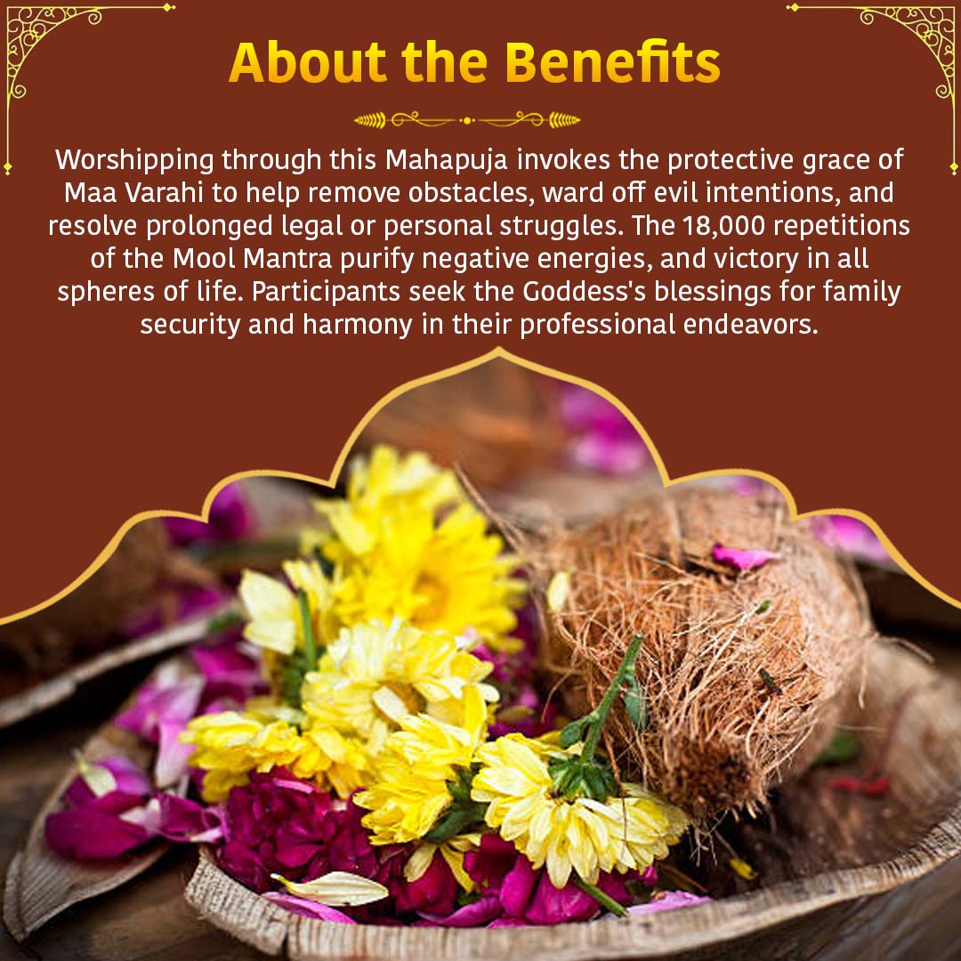 Ekadashi Special  18000 Maa Varahi Mool Mantra Jaap And yagya