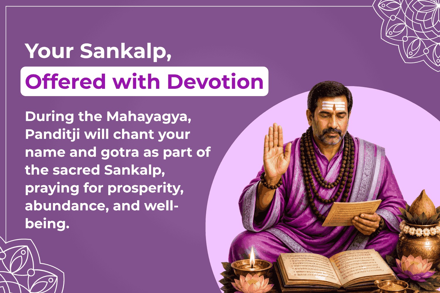 Pitru Dosh Nivaran Shraddha Pujan, Til Tarpan & Brahmin Bhojan Pitru Seva Daily Puja