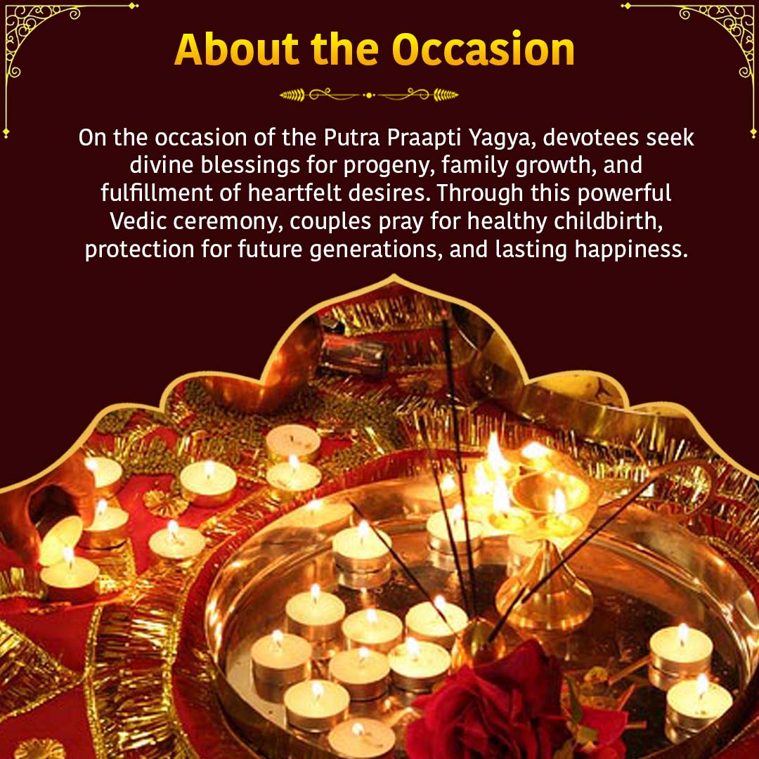 Putrada Ekadashi Special – Putra Praapti Yagya for blessings of conception, healthy pregnancy, safe childbirth, and child growth.