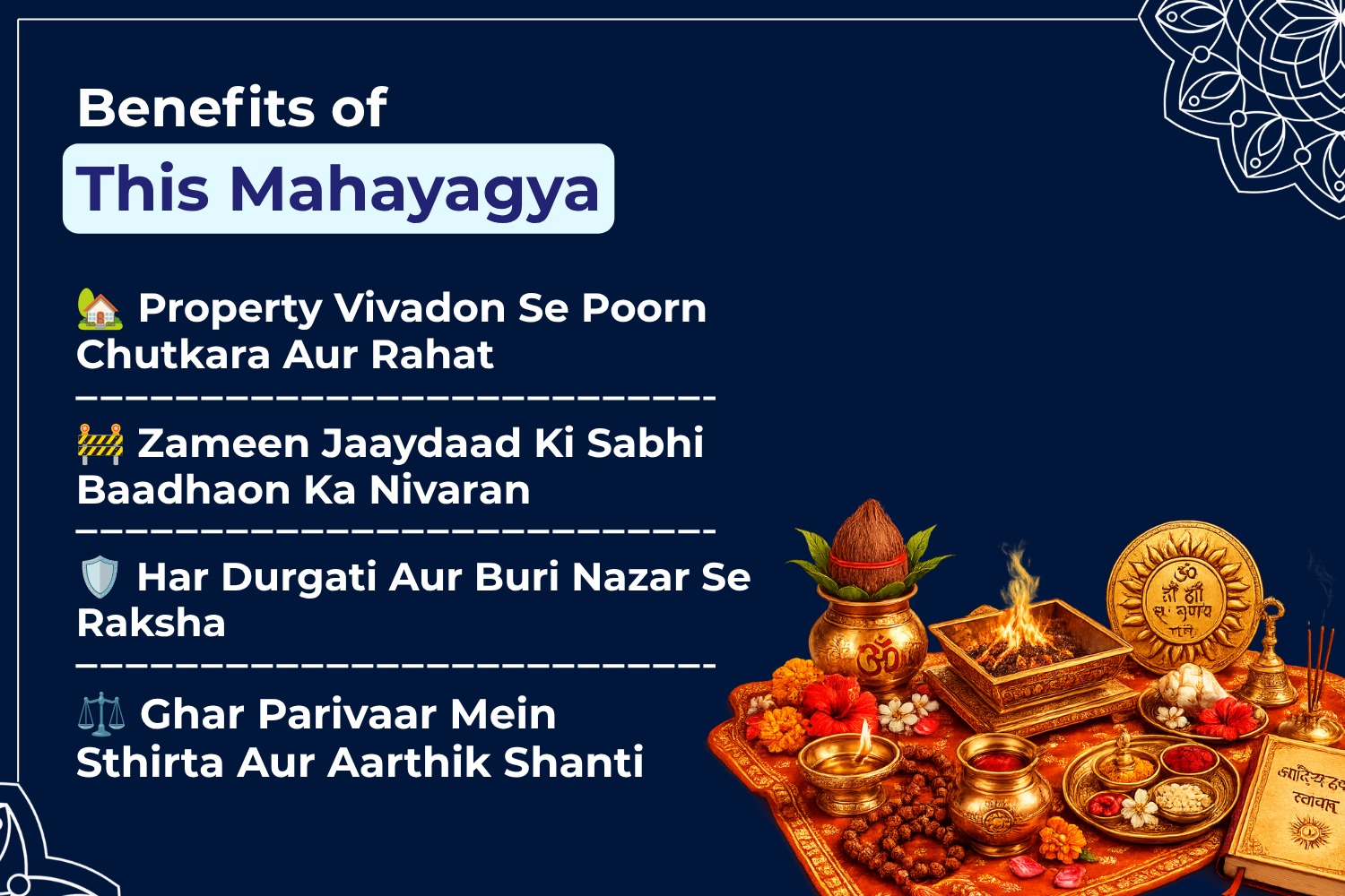 Maha Ashtami 4 Divya Shakti Sangam – Maa Baglamukhi, Maa Kamakhya, Maa Chhinnamastika evam Shri Vikrant Bhairav Maha Puja for Shatru Badha Shanti, Tantra Dosh Nivaran, Rahu Grah Shanti, Shighra Vivah & Manokamna Siddhi