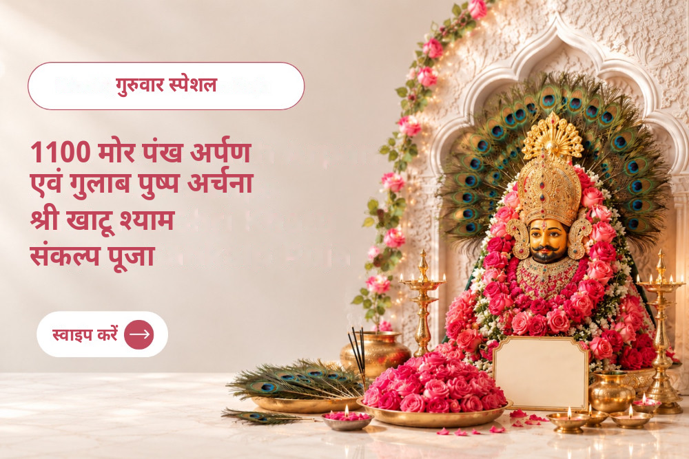 श्री खाटू श्याम श्याम कृपा व्यापार वृद्धि संकल्प – 1100 मोर 